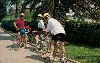 Cycling in central Florida.