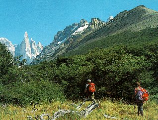 A day hike in Paine National Park.