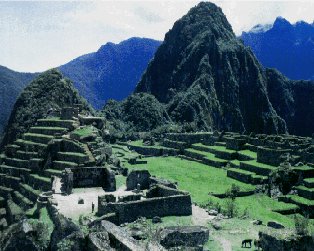 The magnificent Machu Picchu.