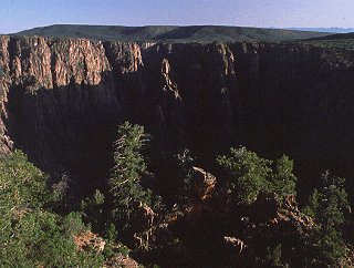 Black Canyon in Colorado's southwest corner.