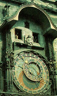 Astronomical clock in Prague.